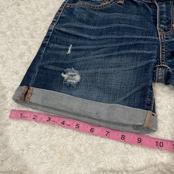 GAP 1969 SEXY BOYFRIEND SHORTS size 24 in Fleut Wash slightly distressed. EUC - Picture 12 of 14